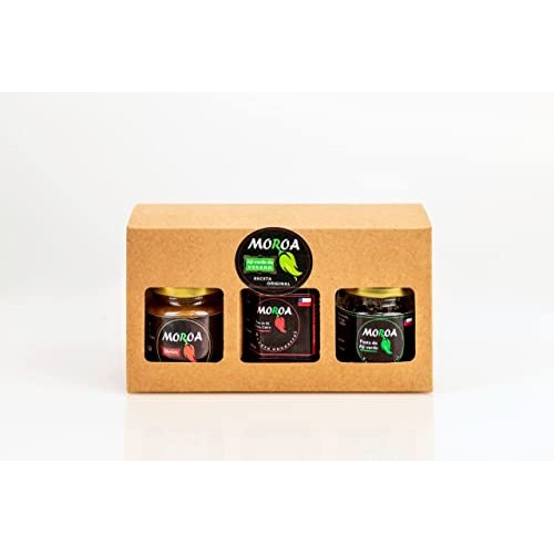 Moroa - Cacho Cabra Chili Paste + Green Chili Paste + Merkén Chi...