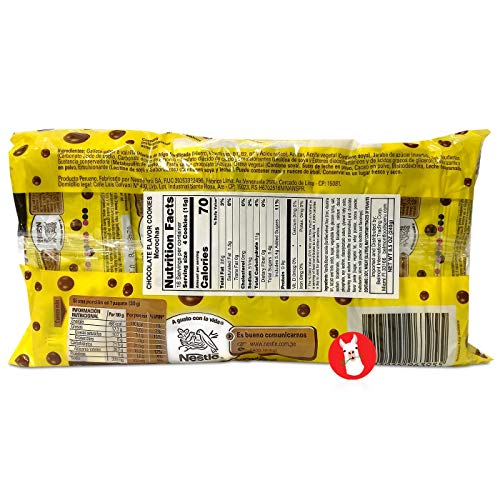 Nestle 8 Galletas Morochas Peruanas Vainilla Cubiertas Con Choco