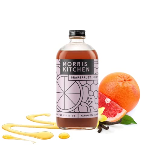Morris Kitchen Grapefruit Honey Cocktail Mixer - Zesty Flavored ...