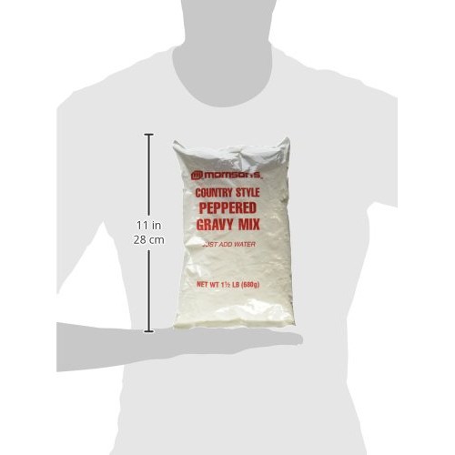 Morrisons Country Style Peppered Gravy Mix 1 1/2 Lb. Just Add W Morrisons Country Style Peppered Gravy Mix 1 1/2 Lb. Just Add W