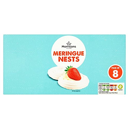 Morrisons Meringue Nests 8 Per Pack
