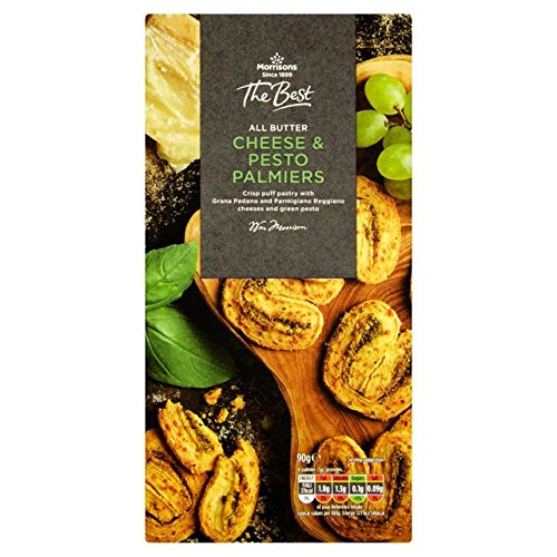 Morrisons The Best Cheese &Amp; Pesto Palmiers 90G