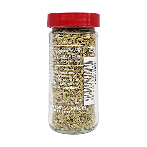 Morton &Amp; Basset, Fennel Seed, 1.9 Ounce
