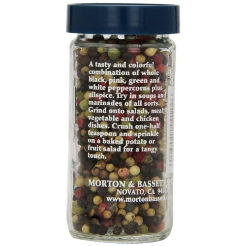 Morton &Amp; Basset Spices, Rainbow Peppercorns, 1.9 Ounce