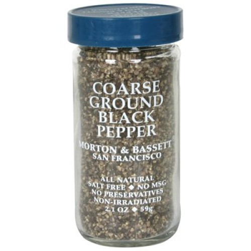 Morton &Amp; Bassett Pepper Black Ground Coarse, 2.1 Ounce