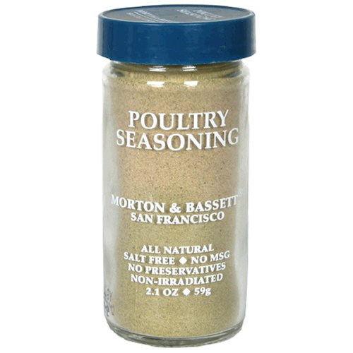 Morton &Amp; Bassett Poultry Seasoning, 2.1-Ounce Jars Pack Of 3
