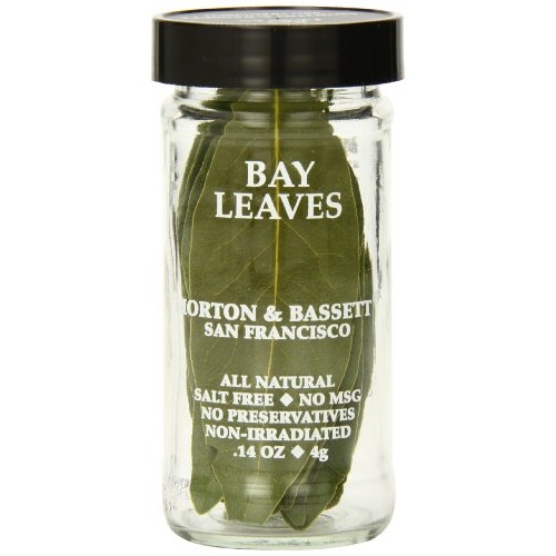 Morton &Amp; Bassett Bay Leaves, .14-Ounce Jars Pack Of 3
