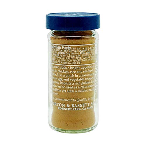 Morton &Amp; Bassett Tumeric, 2.4-Ounce Jar