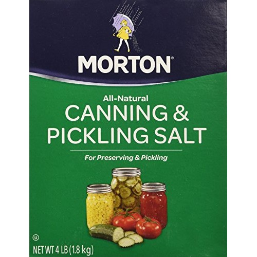 Morton Canning An Pickling Salt 4 Lb Box 2 Pack