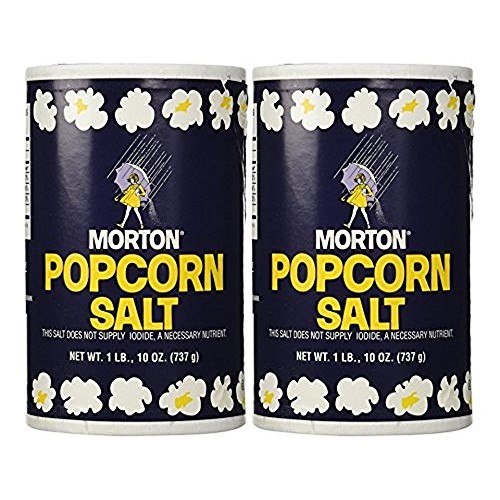 1Lb 10Oz Morton Popcorn Salt For Green Salad, Corn On The Cob, F