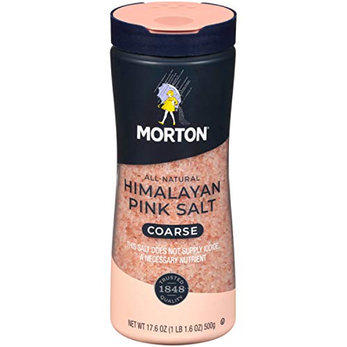 Morton All-Natural Himalayan Pink Salt, Coarse, 17.6 Ounce