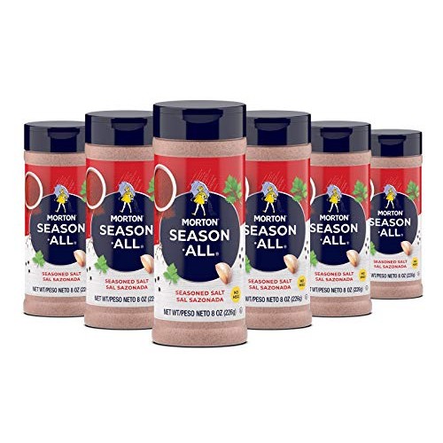 Morton Season-All Seasoned Salt, 8 Ounce Pack Of 6