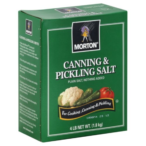 Morton Canning &Amp; Pickling Salt, 4-Pounds Pack Of9
