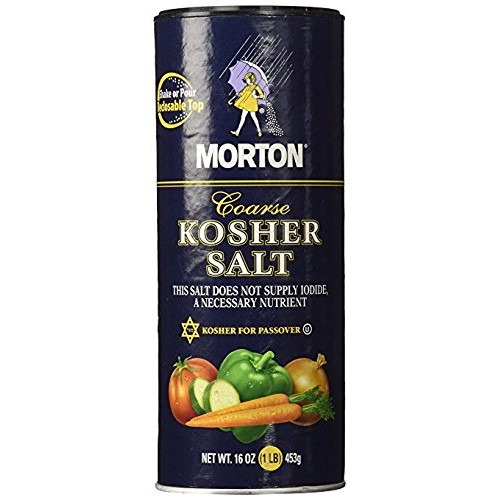 Morton Coarse Kosher Salt 16 oz. 1