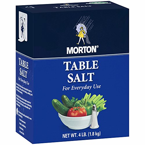 Morton Table Salt, 4 Lbs.