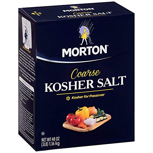 Morton Coarse Kosher Salt, 3 Lbs. Pack Of 2