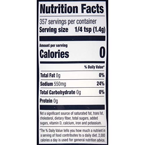 Morton All Purpose Sea Salt, Fine, 17.6 Ounce Pack Of 12