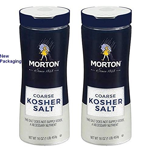 Morton Coarse Kosher Salt 16 Oz. Тwо Расk