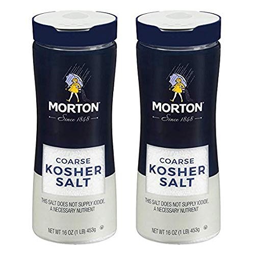 Morton Coarse Kosher Salt 16 Oz. Тwо Расk