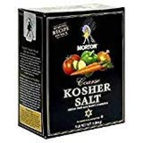 Morton Coarse Kosher Salt, 3 Lbs. - Pack Of 3
