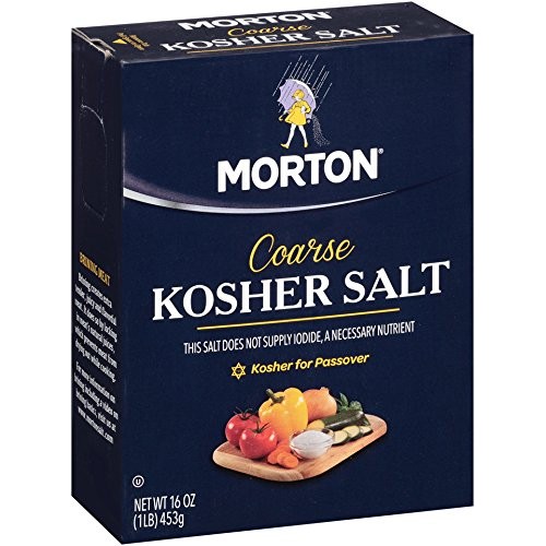 Morton Coarse Kosher Salt – For Everyday Cooking, Grilling, Brin...