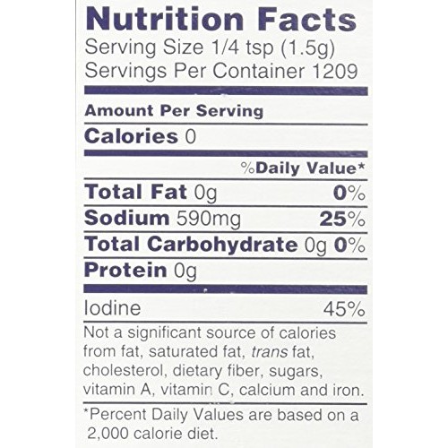 Morton Iodized Table Salt - 4Lb. Box