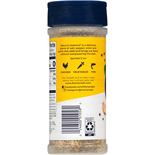 Morton Natures Seasons Seasoning Blend, 7.5 Ounce Canister Pac