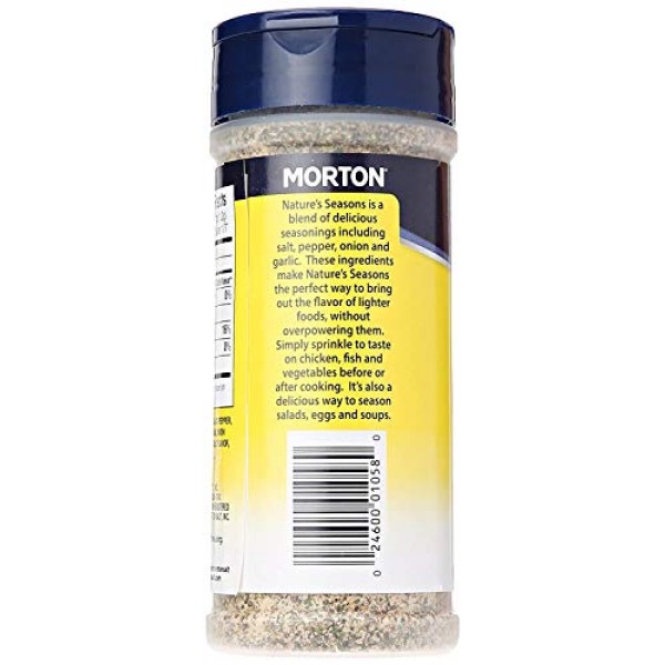 Mortons Natures Seasons No MSG Seasoning Blend 7.5oz Bottle (Pack