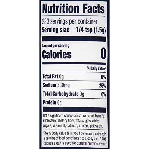 Morton Sea Salt, Coarse, 17.6 Ounce