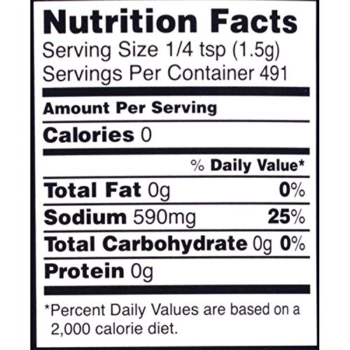 Morton Table Salt, Non-Iodized, 26 Ounce Canister Pack Of 24