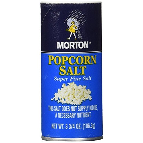 Morton Popcorn Super Fine Salt 3.75-Oz 3 Pack