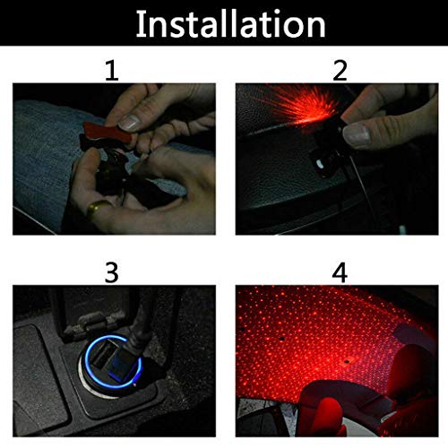 Usb Projector Light,Mosunx Lamp 2019 Romantic Led Atmosphere Amb