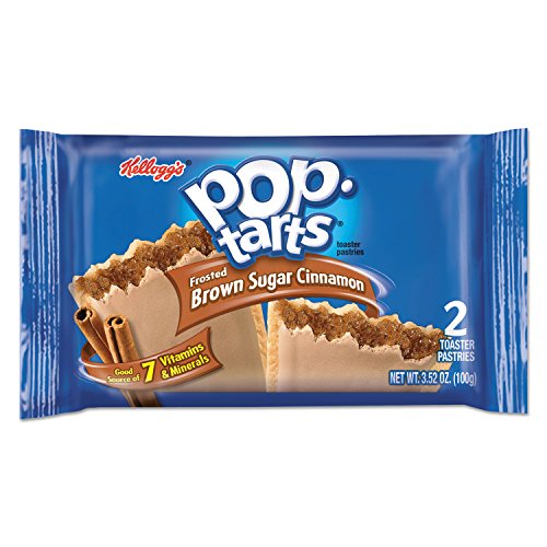 Kelloggs 31131 Pop Tarts, Frosted Brown Sugar Cinnamon, 3.52Oz,