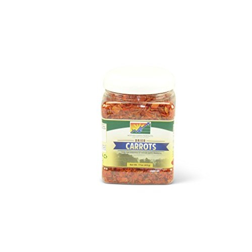Mother Earth Products Dried Carrots, Quart Jar
