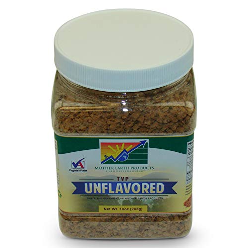 Mother Earth Products Textured Vegetable Protein Unflavored, Qua