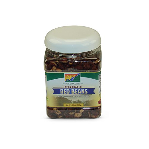 Mother Earth Products Dehydrated Fast Cooking Red Beans, Quart Jar