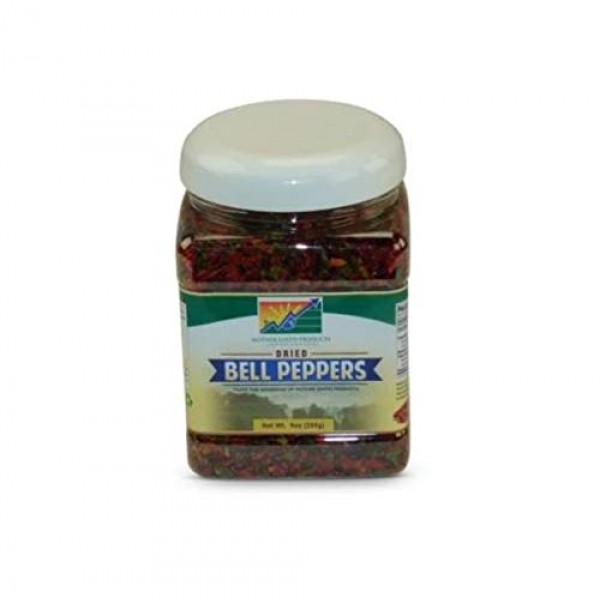 Mother Earth Products Dehydrated Mixed Bell Peppers Jar, 9 Ounce...