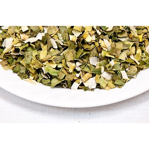 Mother Earth Products Dried Leek Rings, Quart Jar