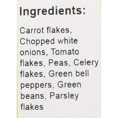 Mother Earth Products Dried Vegetable Soup Mix, 10Oz 283G