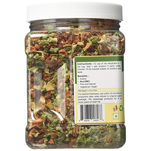 Mother Earth Products Dried Vegetable Soup Mix, 10Oz 283G