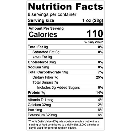 Mother Earth Products Freeze Dried Peas, Net Wt 8Oz 226G