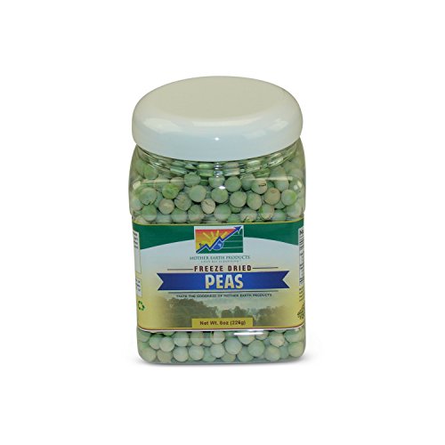 Mother Earth Products Freeze Dried Peas, Net Wt 8Oz 226G