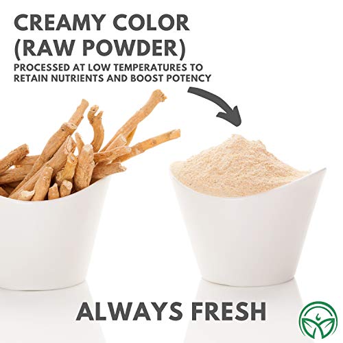 Pure Organic Ashwagandha Powder - 16 Ounce Bag - Non-Gmo - Perfe