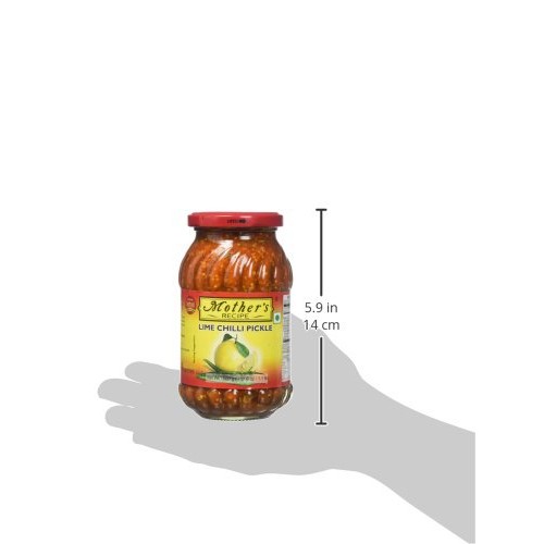 Mothers Recipe Lime Chilli Pickle - 500G 17.6 Oz
