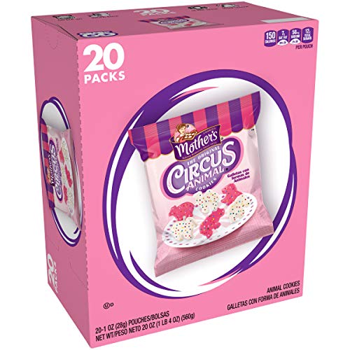 Mother’S Cookies, Original Circus Animal, 20 Oz Caddy 20 Pack