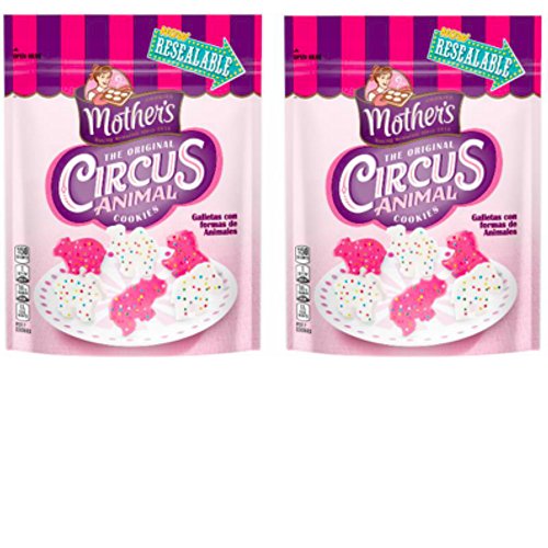 Mothers Circus Frosted Animal Cookies Resealable Bag 11 Oz 2 Pack