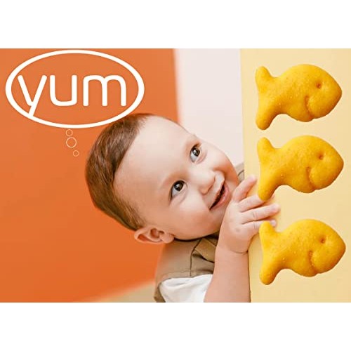 Goldfish Flavor Blasted Cheesy Pizza Crackers, Snack Crackers, 6...