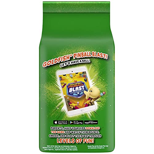 Goldfish Flavor Blasted Cheesy Pizza Crackers, Snack Crackers, 6...