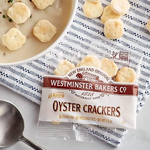 Oyster Crackers Single Serve Soup Cracker 0.50 Oz Pack of 50 S...