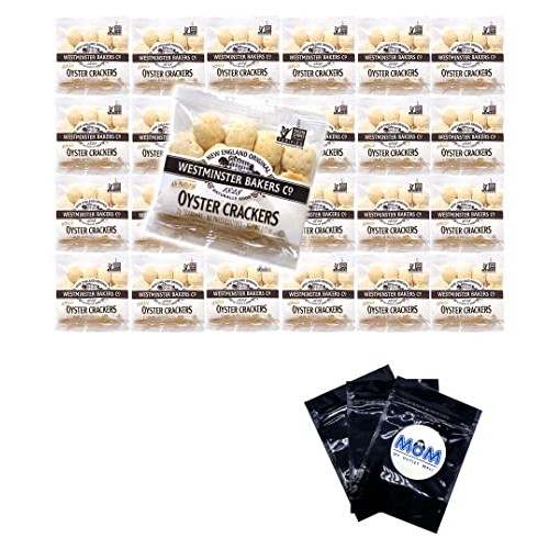 Oyster Crackers Single Serve Soup Cracker 0.50 Oz Pack of 50 S...